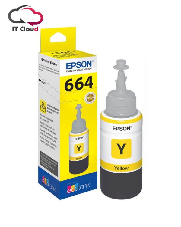 EPSON T6641 INK BOTTLE BLACK FOR EPSON L100/110/130/200/300/310/365/550/565/1300