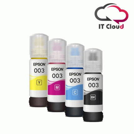 Epson 003 Black / Cyan / Yellow / Megenta Ink Bottle for L1110/L3100/L3101/L3110/L3150/L5190