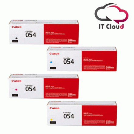 Canon 054 Black / Cyan / Yellow / Megenta High Capacity Toner Cartridge for 645CX
