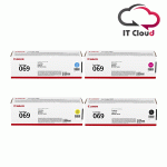 Canon 069 Standard Capacity Black / Cyan /Yellow /Megenta Toner Cartridge