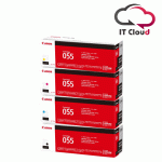Canon 055 Black / Cyan / Yellow / Megenta Toner Cartridge