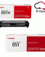 Canon 051 Standard Yield / High CapacityToner Cartridge