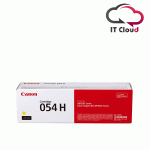 Canon 054H High Capacity Yellow Toner Cartridge