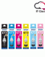 Epson T6731 Black / Cyan / yellow / Megenta / Light Cyan / Light Magenta Ink Bottle for L800/L805/L850/L1800