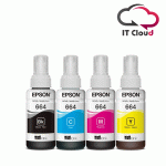 Epson T6641 Ink Bottle Black / Cyan / Yellow / Megenta for Epson L100/110/130/200/300/310/365/550/565/1300
