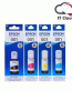 Epson 001 Black/ Cyan / Yellow / Megenta Ink Bottle for L4150, L4160, L6160, L6170, L6190