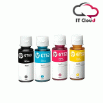 HP GT51/GT53 Black / Cyan/ Yellow / Megenta Original Ink Bottle for HP GT5810 | GT5820 |315 | 415 | 115 | 515