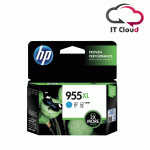 HP 955XL High Yield Cyan Original Ink Cartridge for 7740