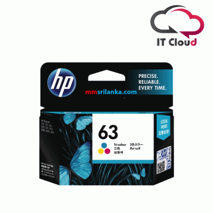 HP 63 Tri-Color Cartridge for HP 1110/ 1112/ 3830/ 2130/ 2132/ 4650