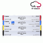 Canon NPG-67 Black / Cyan /Yellow / Megenta Toner Cartridge for Canon iR C3020/C3320/C3325/C3330