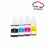 Canon GI-790 - Black / Cyan / Yellow / Megenta Ink Bottle for G1000 /G1010/G2010/G3010/G4010