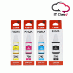 Canon GI-790 - Black / Cyan / Yellow / Megenta  Ink Bottle for G1000 /G1010/G2010/G3010/G4010