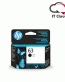 HP 63 Black Cartridge for HP 1110/ 1112/ 3830/ 2130/ 2132/ 4650
