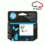 HP 67 TriColor Original Ink Cartridge