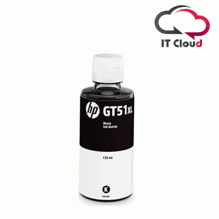 HP GT51XL / GT53XL 135-ml Black Original Ink Bottle for HP GT5810 | GT5820 |315 | 415 | 115