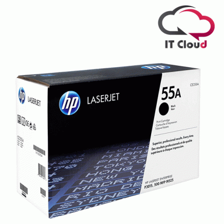 HP 55A Black Original LaserJet Toner Cartridge
