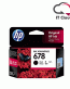 HP 678 Black Cartridge for HP 1015/2515/1515/2545/2645/3545/4645