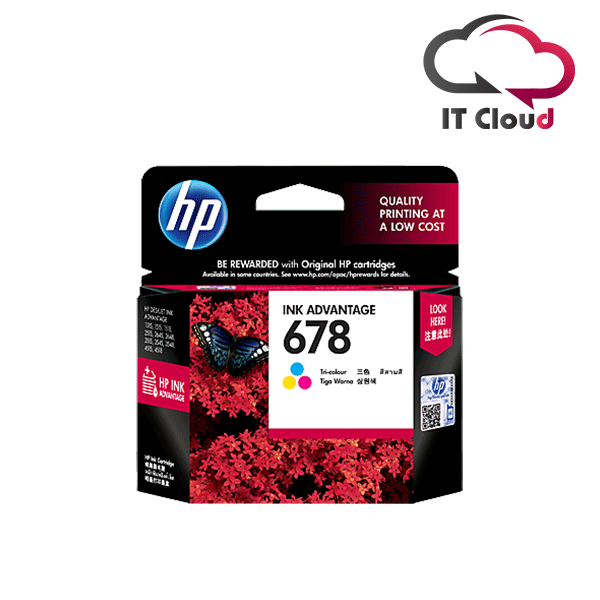 hp678c HP 678 Tri Color Cartridge for HP 1015/2515/1515/2545/2645/3545/4645
