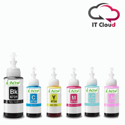 Epson Compatible T6731 Black / Cyan / yellow / Megenta / Light Cyan / Light Magenta Ink Bottle for L800/L805/L850/L1800