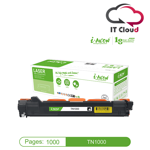 TN-1000 Compatible Toner Cartridge for Brother HL-1110/1210w/DCP1510