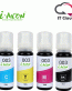 Epson Compatible 003 Black / Cyan / Yellow / Megenta Ink Bottle for L1110/L3100/L3101/L3110/L3150/L5190