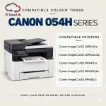 Canon 054 Compatible Black / Cyan / Yellow / Magenta  Toner Cartridge - Image 9