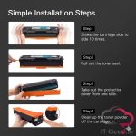 Canon 054 Compatible Black / Cyan / Yellow / Magenta Toner Cartridge - Image 6